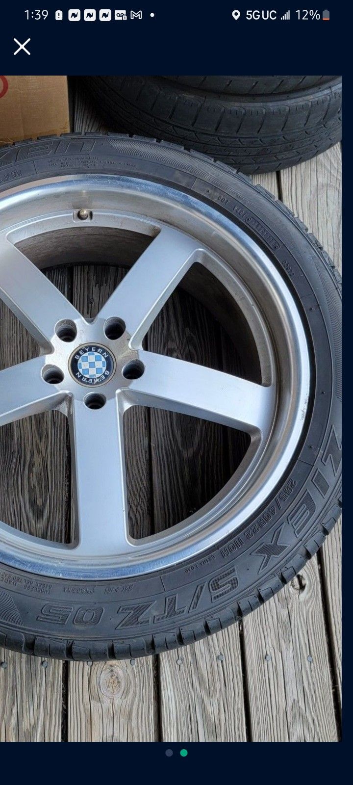 4 Rims 22"beyern