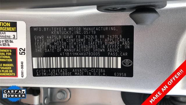2019 Toyota Camry