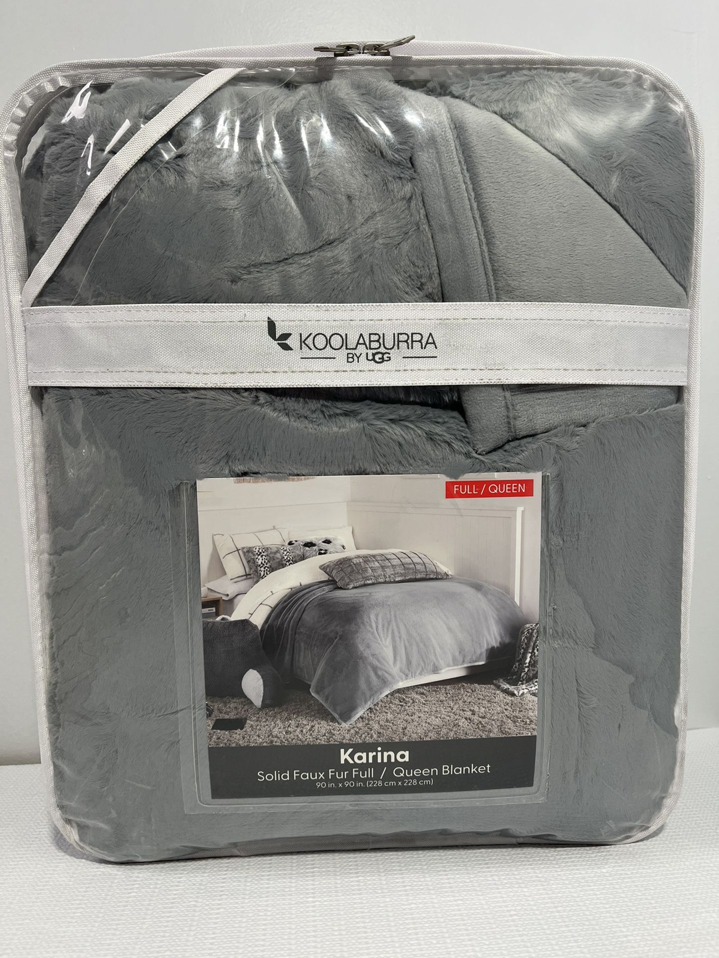 Koolaburra By UGG Karina Blanket Full/Queen Gray