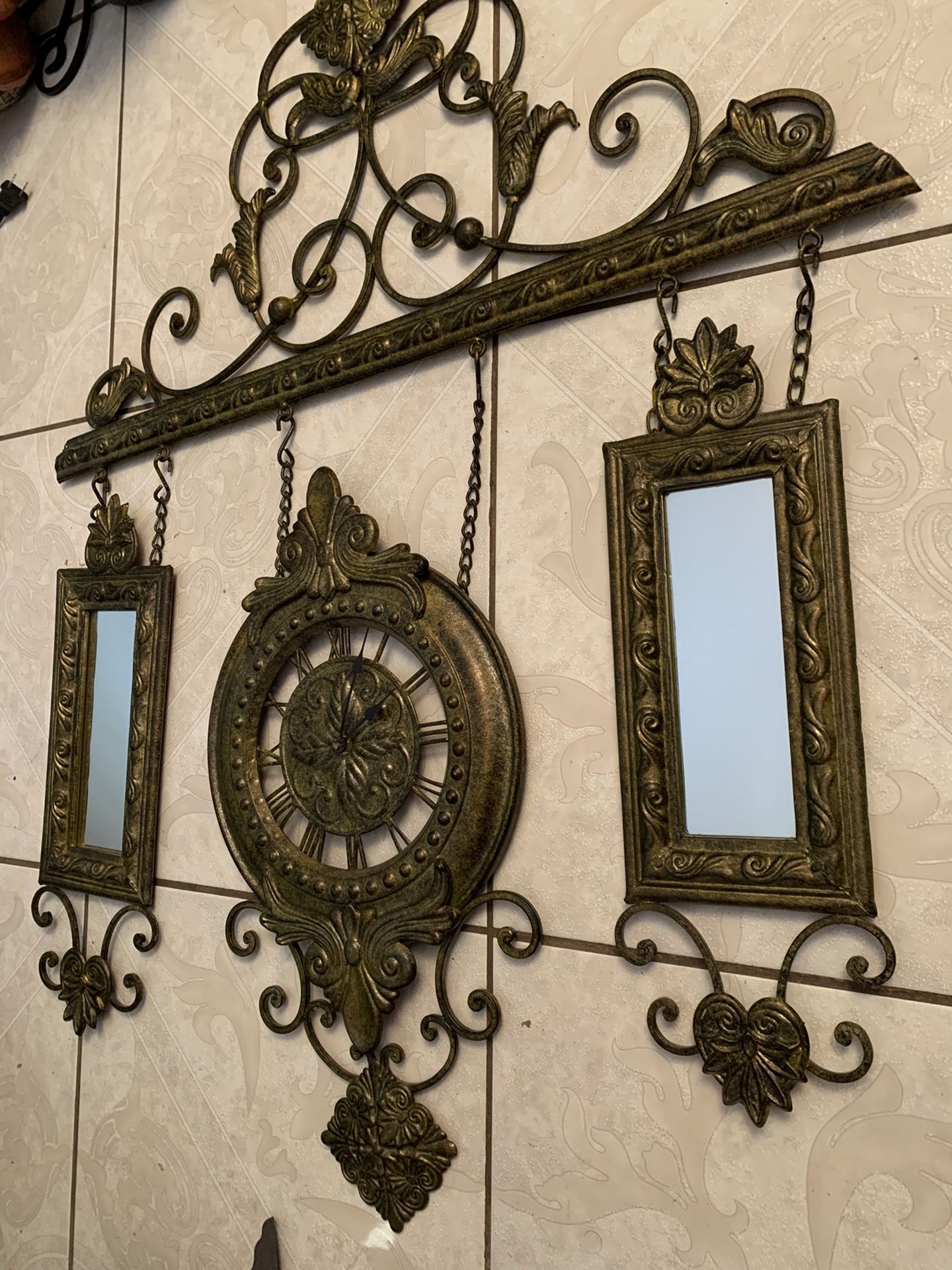 Wall Metal Decor 31-1/2”x41-1/2”H $45