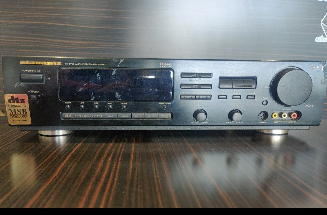 Marantz AV550 Pre Amplifier Tuner