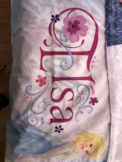 Frozen~Elsa & Ana Twin Bed Comforter/Sheet Set Thumbnail