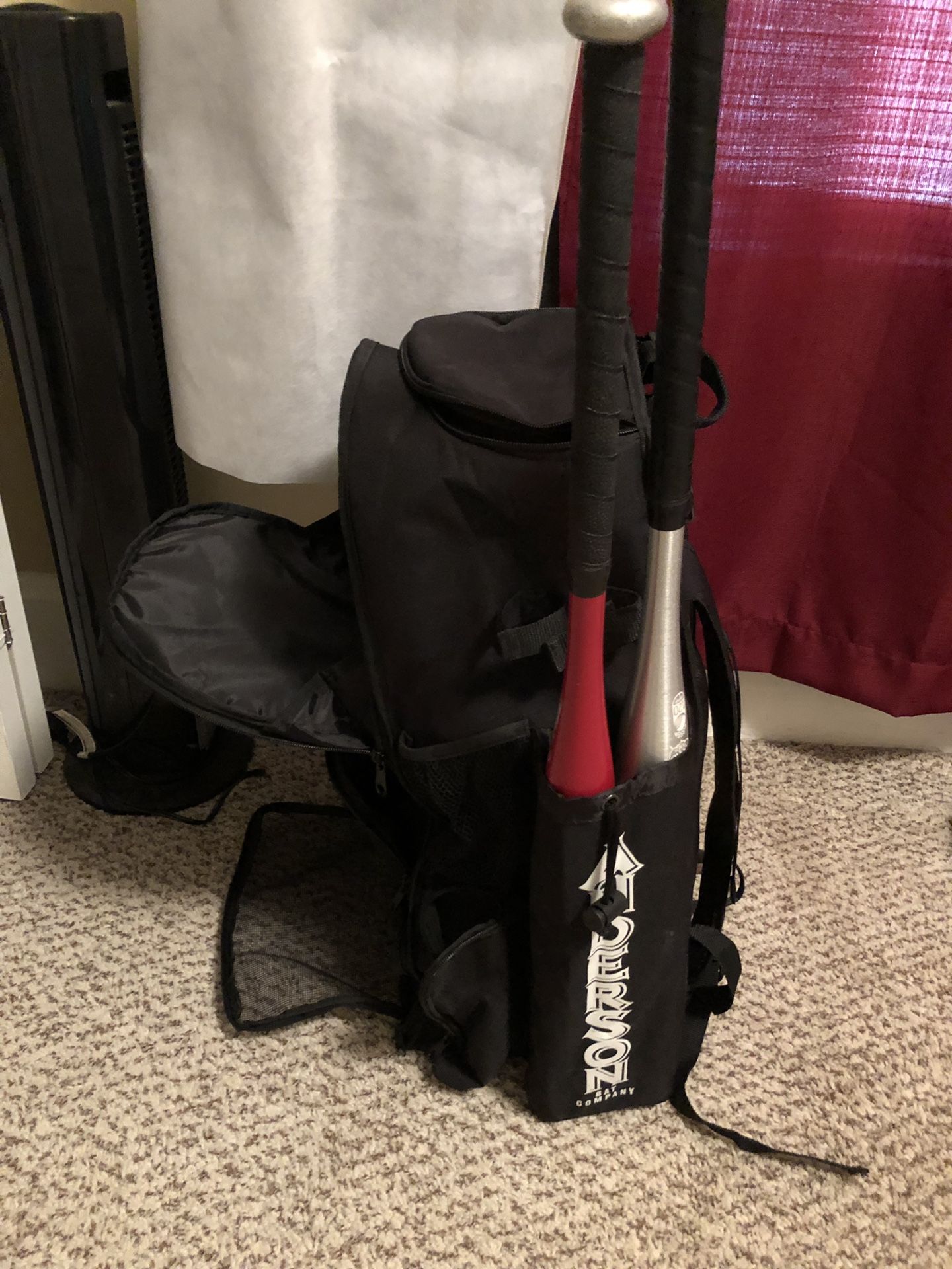 Anderson bat bag backpack