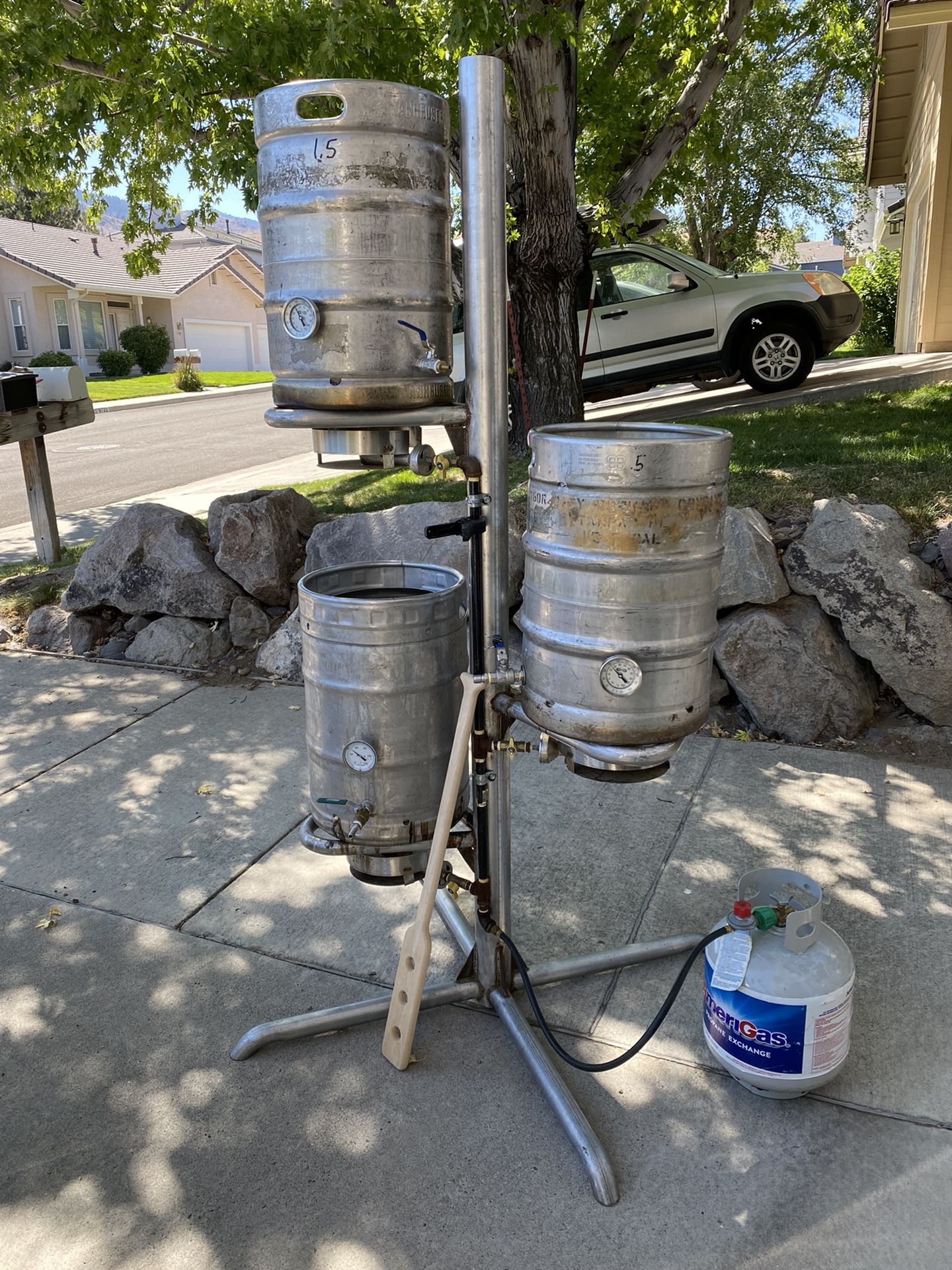 10 Gallon Propane Brewing System