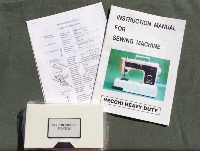 Necchi Heavy Duty Sewing Machine Royal Series 3205FA for Sale in