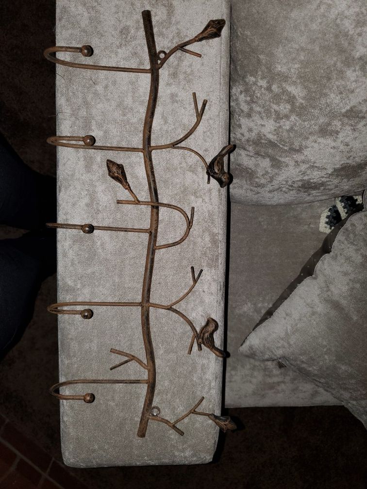 Metal Coat/Key Hanger