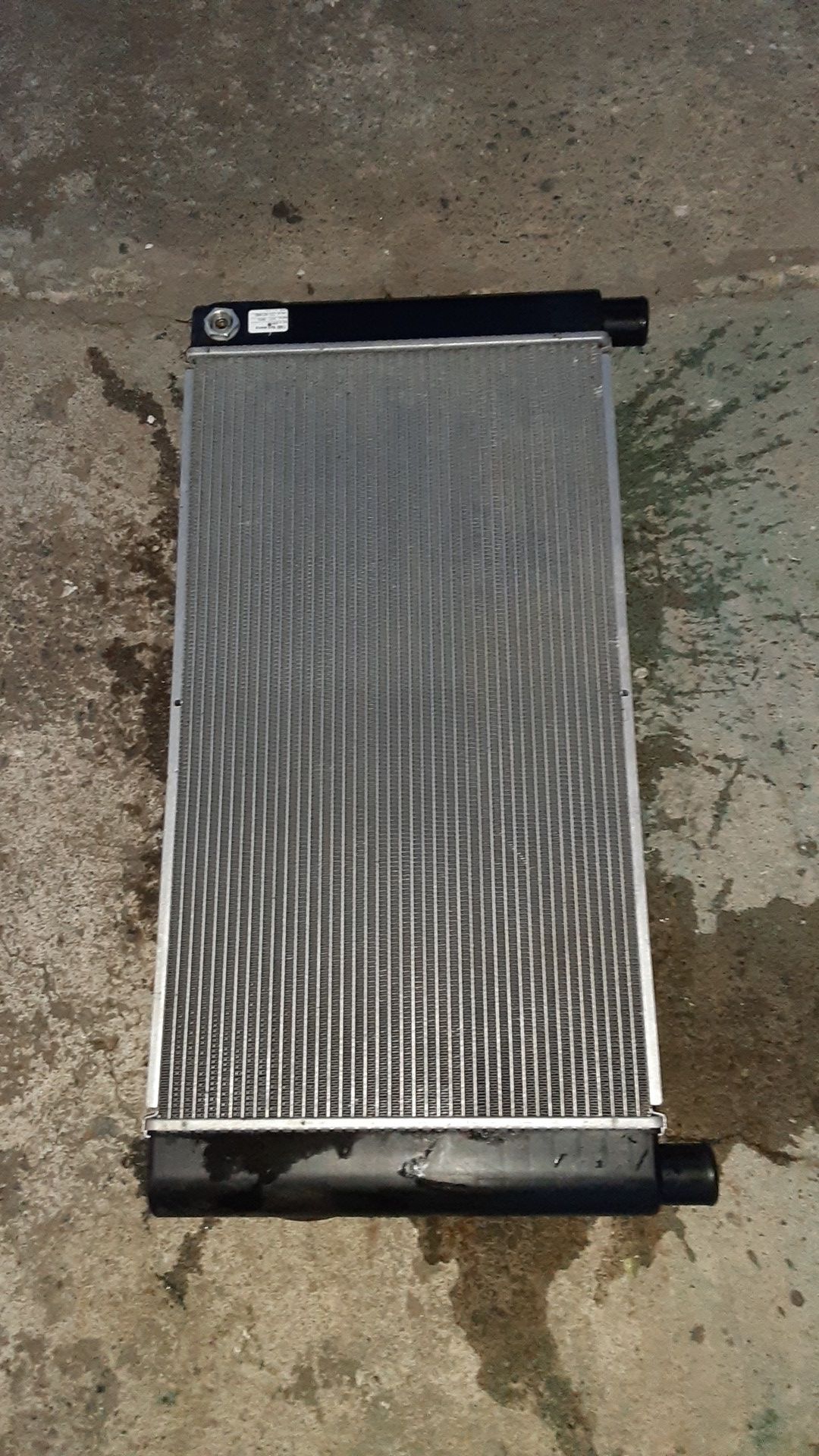 Radiator for a bobcat