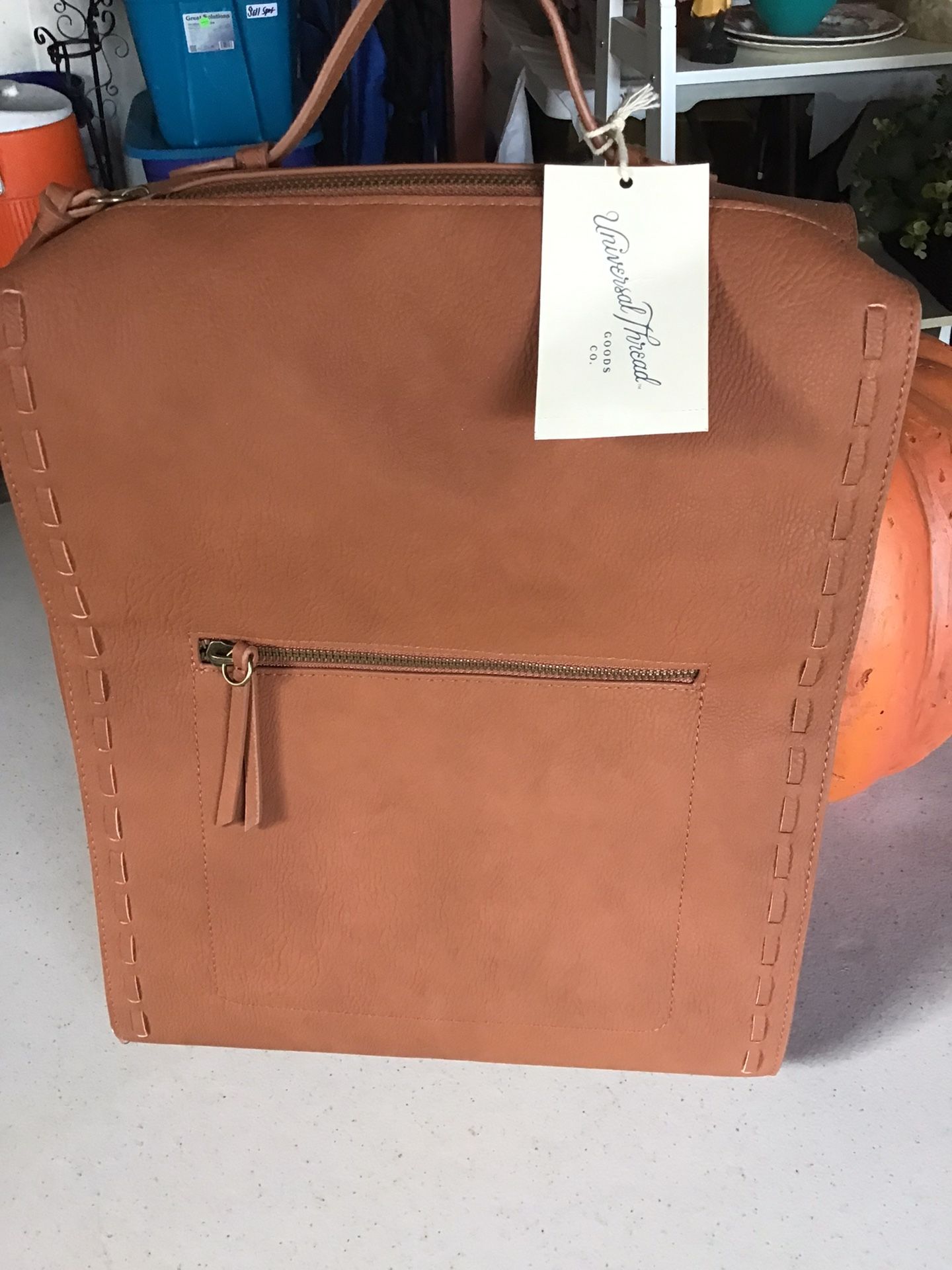 Universal Thread (Target) Cognac Backpack NWT