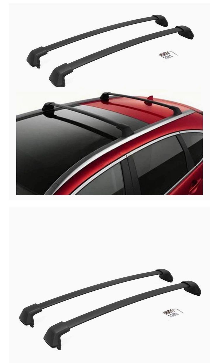 Top Rail Roof Rack Cross Bar Luggage Carrier For 2012-2016 Honda CRV