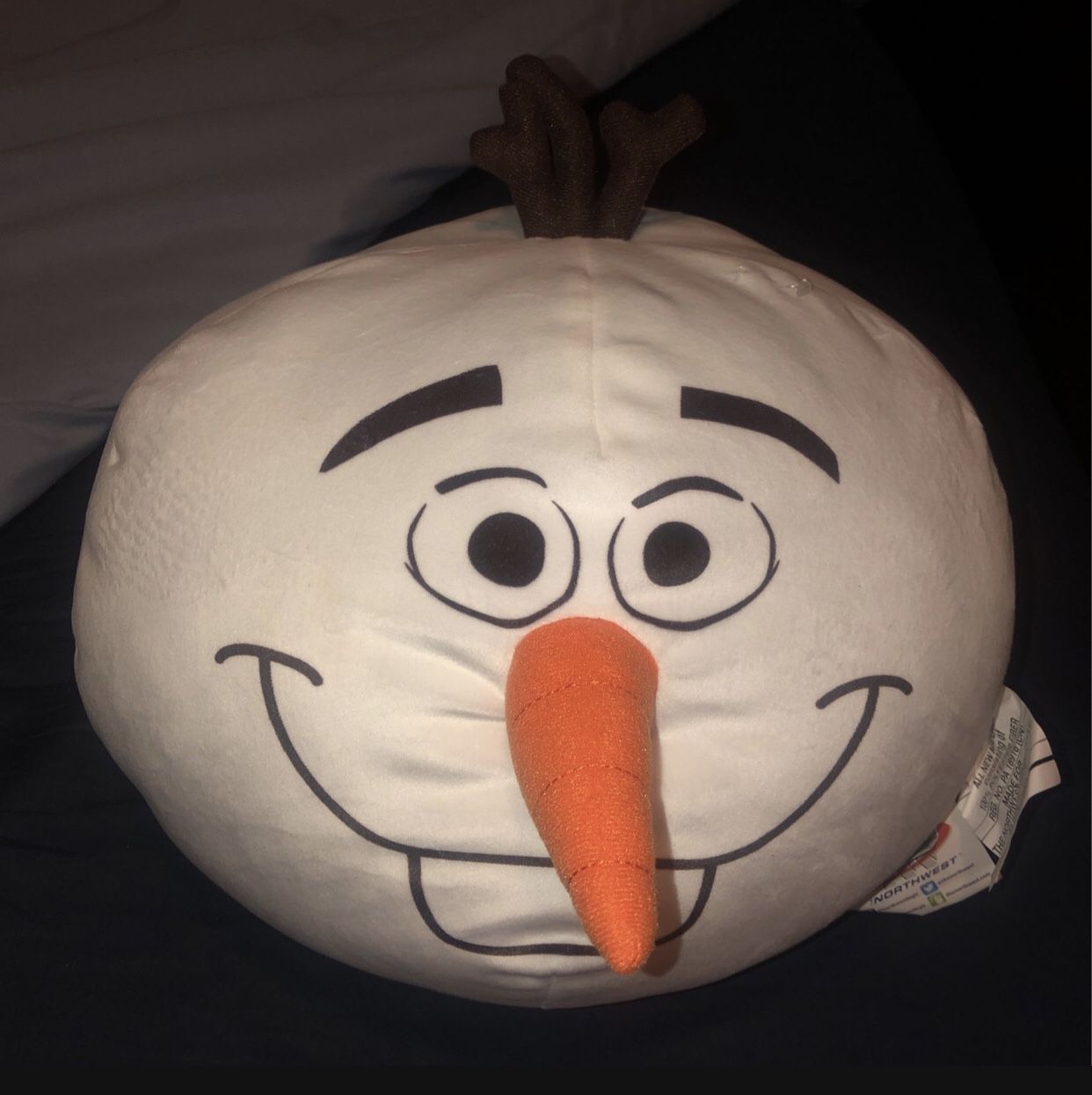 Frozen 2 Olaf Cloud Pillow