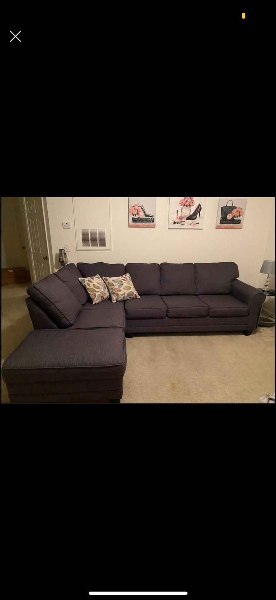 Exquisite Grey Sectional 😍😍