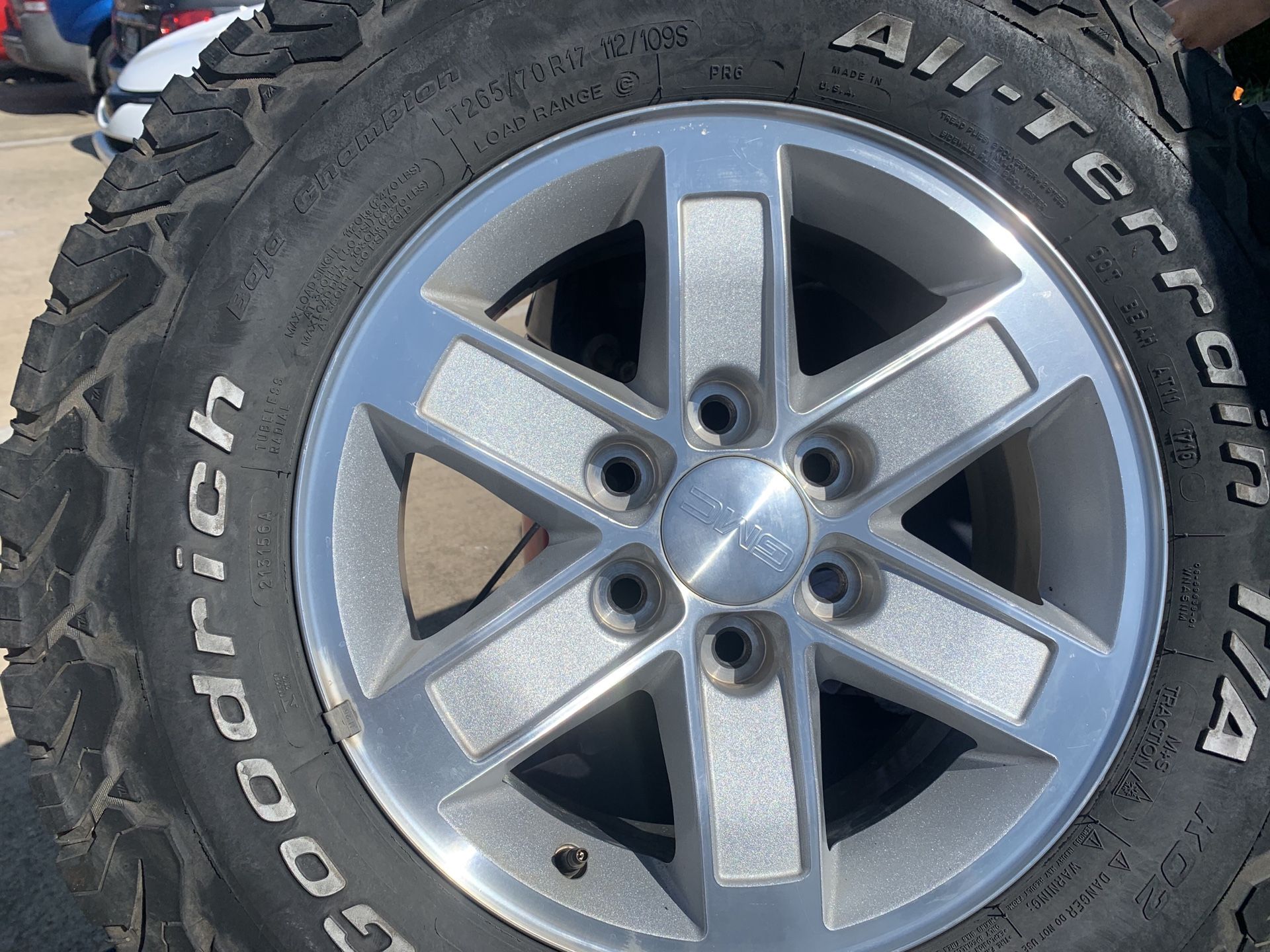 GMC rims 17 inch