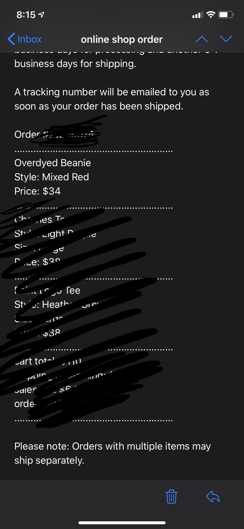 Supreme Mixed Red Overdyed Beanie SS20