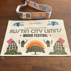 ACL 3 Day Wristband Weekend 1 (Oct 7- 9) Thumbnail