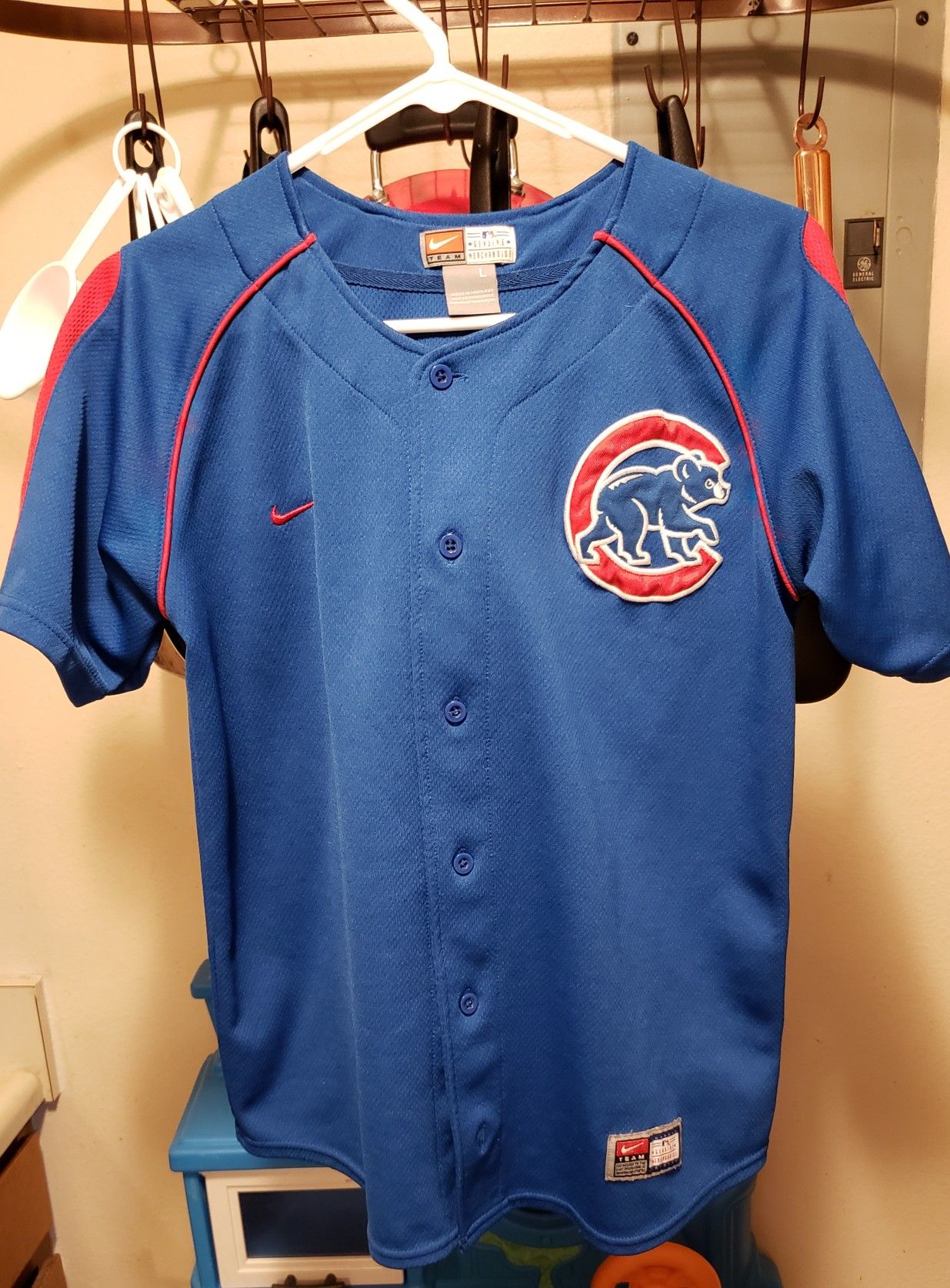 MLB Chicago Cubs Stitched Jersey Size Youth Large