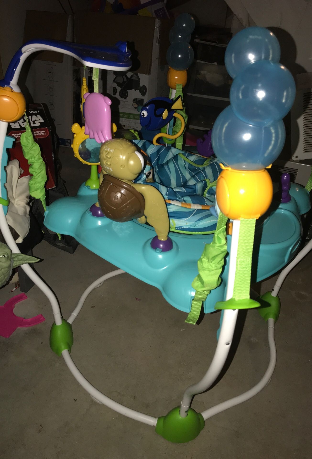 Baby jumper finding Nemo