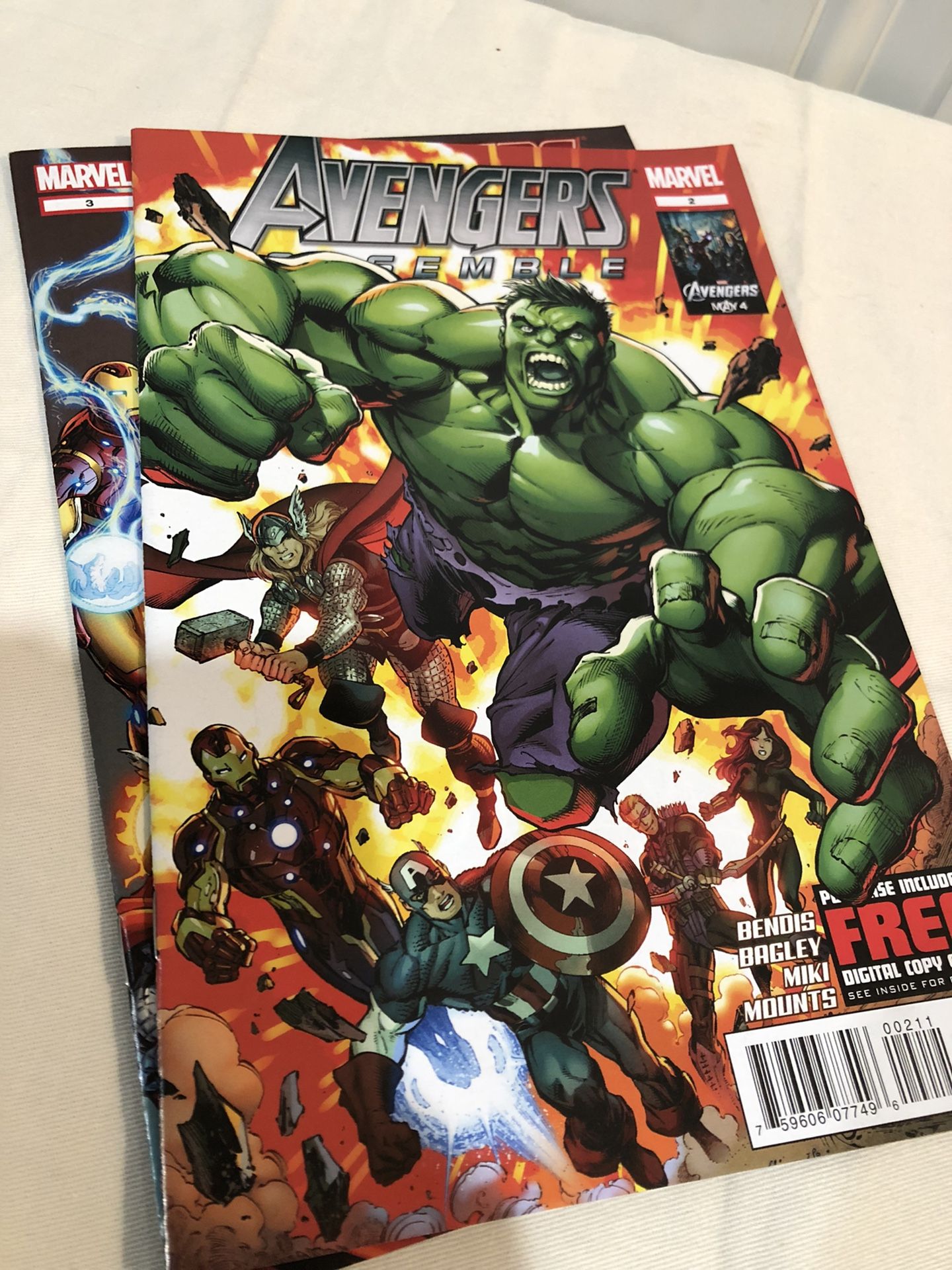 Marvel Comics Avengers Assemble 2 Issues