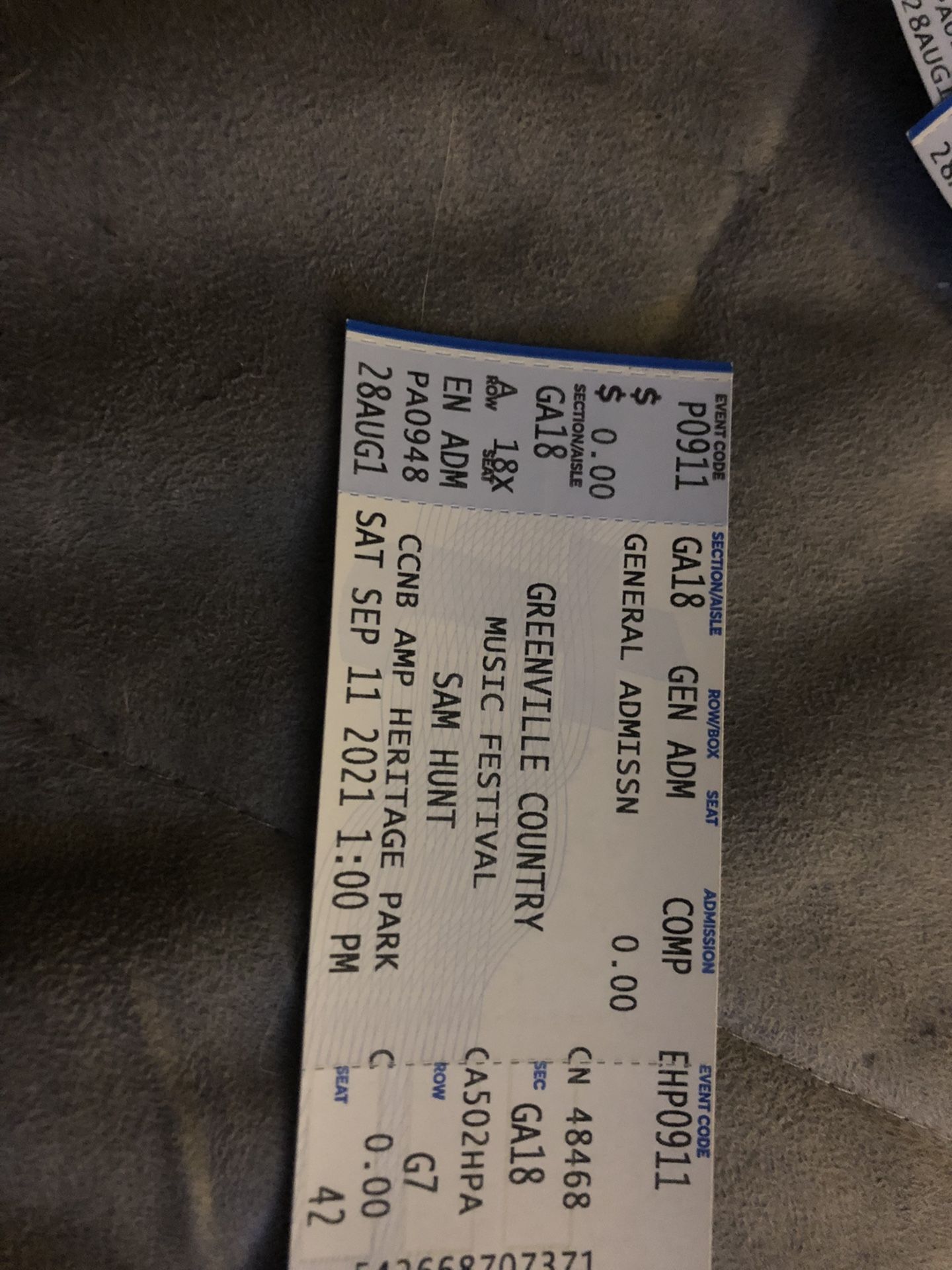 Greenville Country Music Festival Concert Tickets