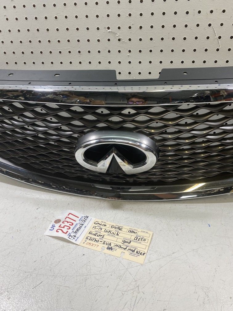 2015 02016 2017 INFINITI QX50 FRONT CHROME GRILLE OEM - 62070-5UA
