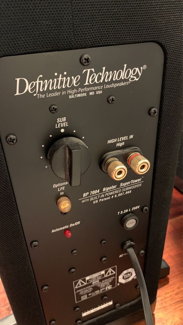 Definitive Technology Tower Speakers BP7004