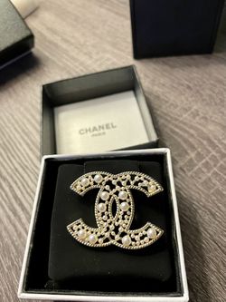 Chanel Gold Toned Vintage Brooch  Thumbnail