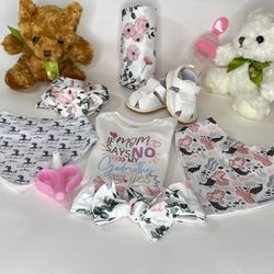 9pc Swaddle Receiving/Coming Home Set Thumbnail
