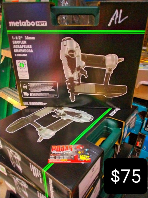 METABO HPT 1 1/2 " 38MM STAPLER MOD 3804AB3
