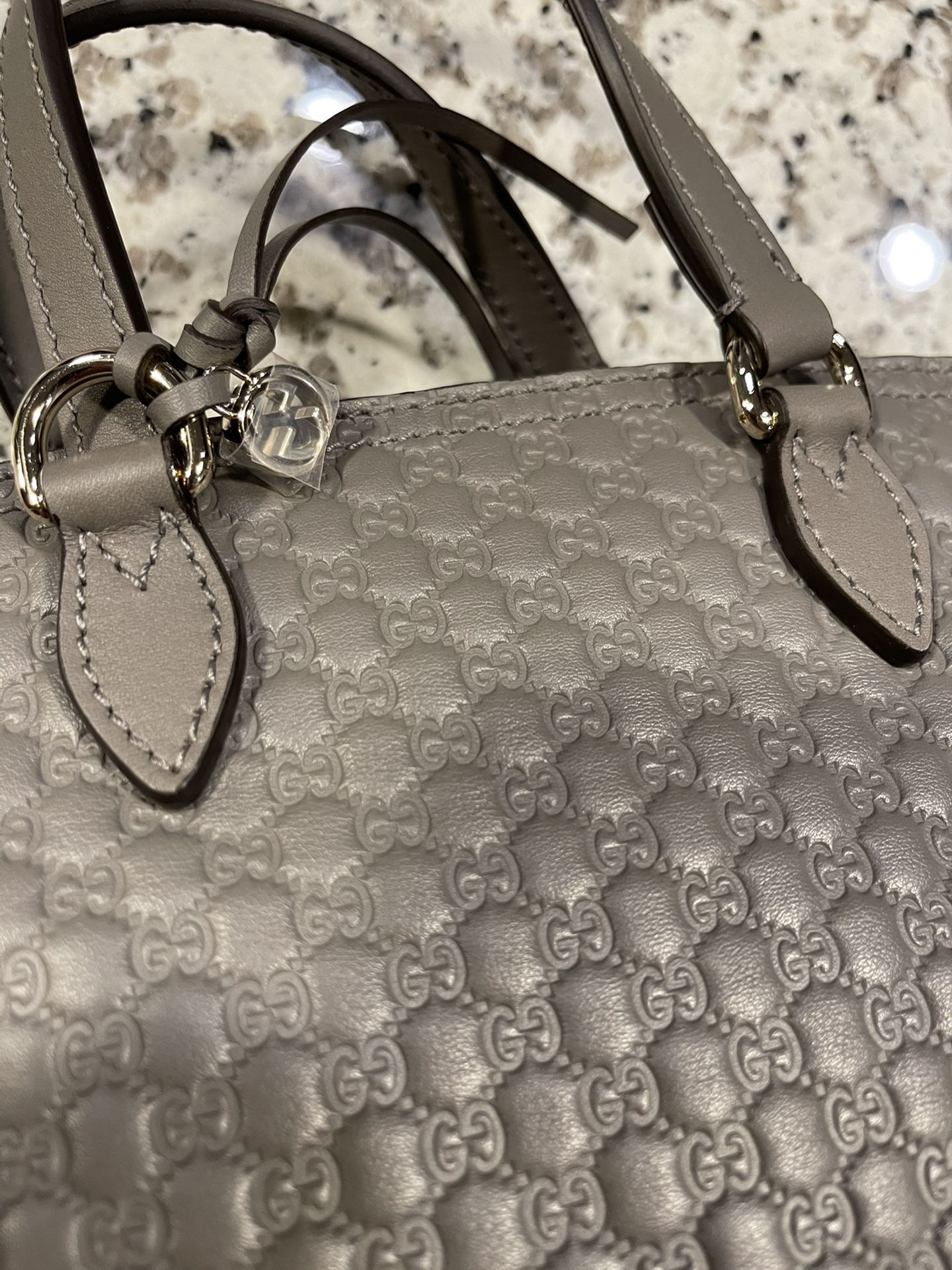 Gucci Bree Mini Tote Grey