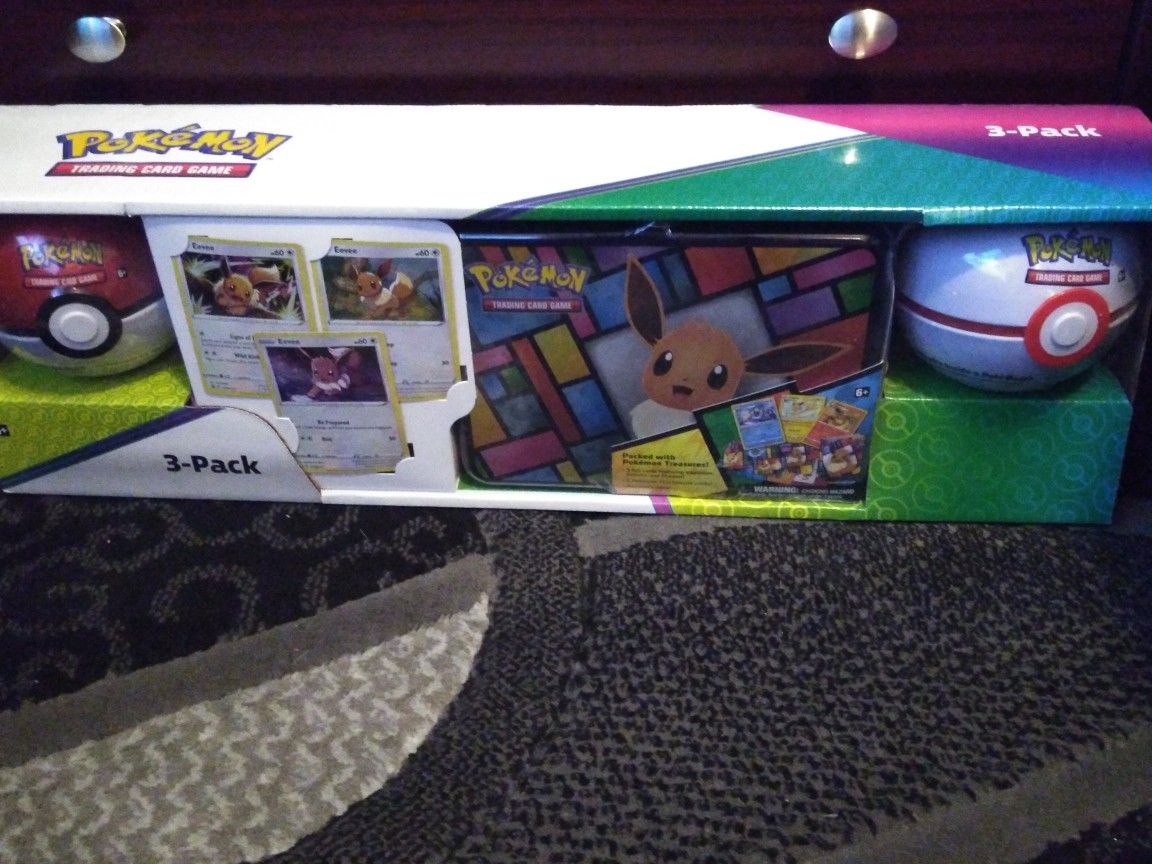Pokemon Trading Card Box 3 Pack