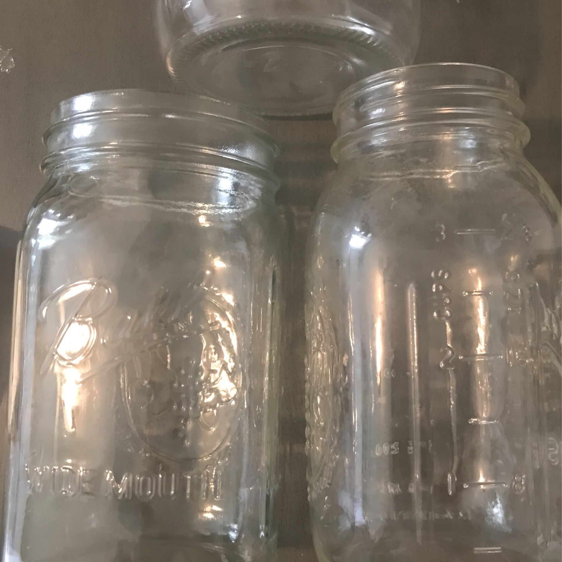 Perfect For DYi Projects 12 Assorted Mason Jars Dusty And From Storage