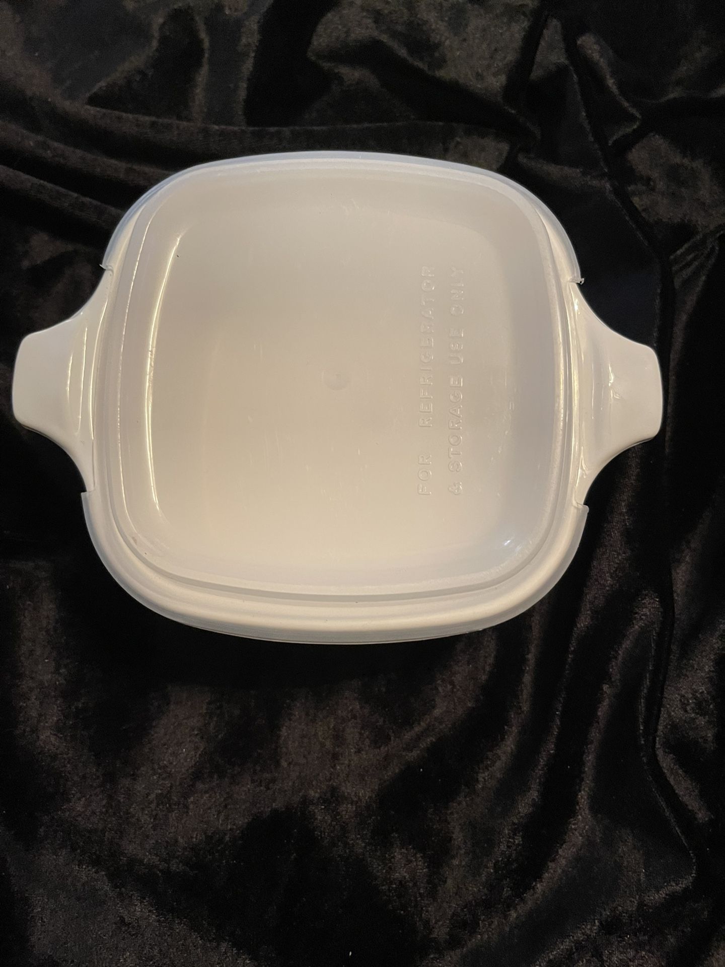 Corningware 2 3/4cup Blue Cornflower With Plastic Lid