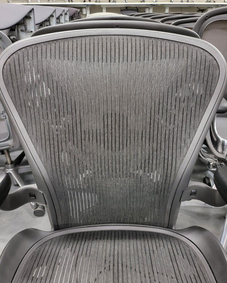 LIKE NEW! HERMAN MILLER AERON SIZE B POSTURE-FIT SEAT ANGLE REAR TILT LOCK TILT TENSION ADJUSTMENTS  MANY AVAILABLE! 