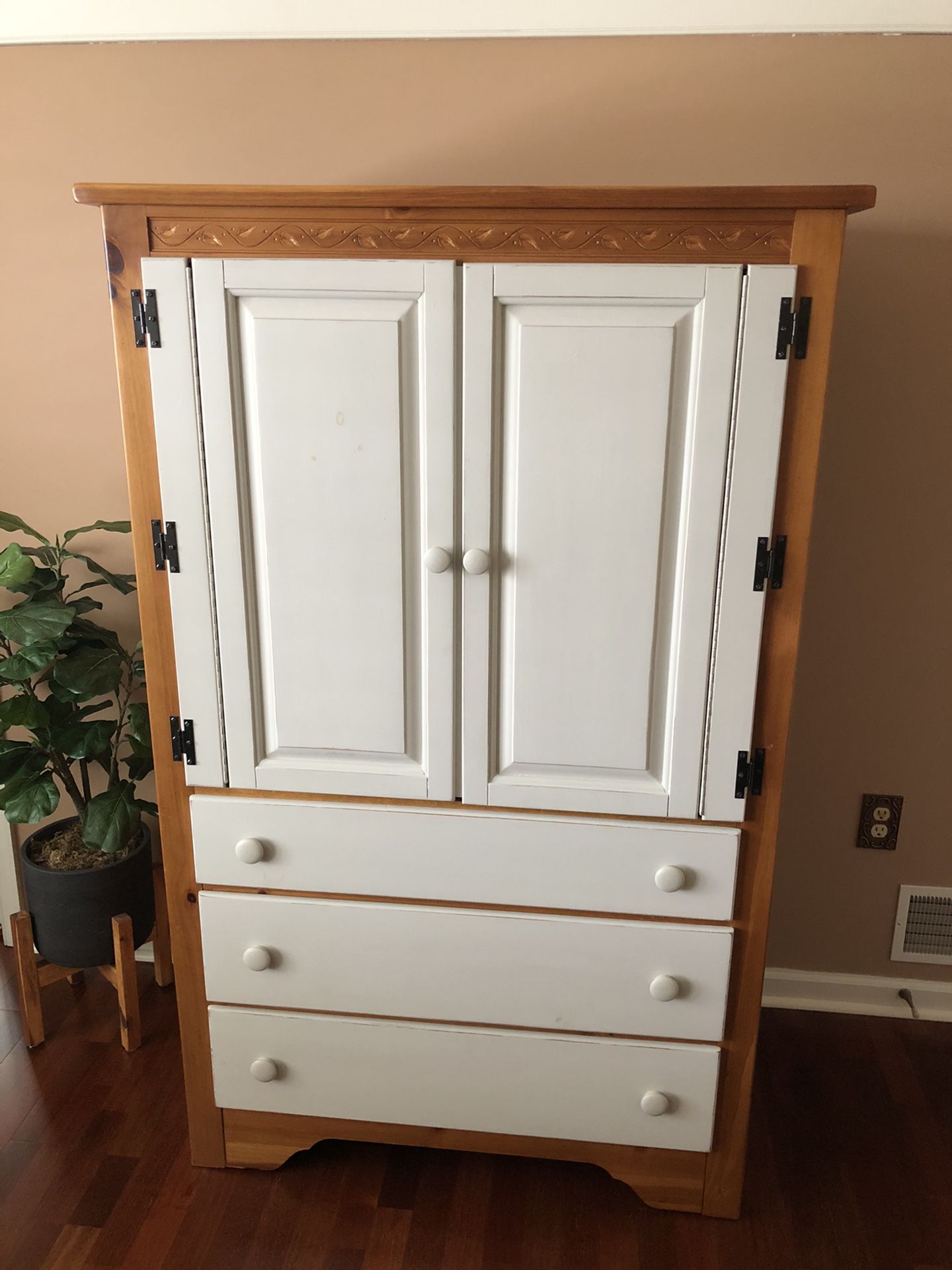 REDUCED  Armoire- Tv- Coffee Bar