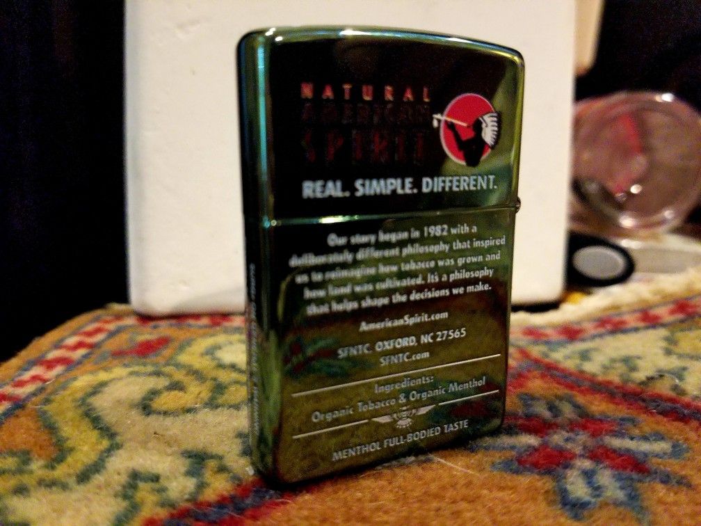 American Spirit Zippo Rare