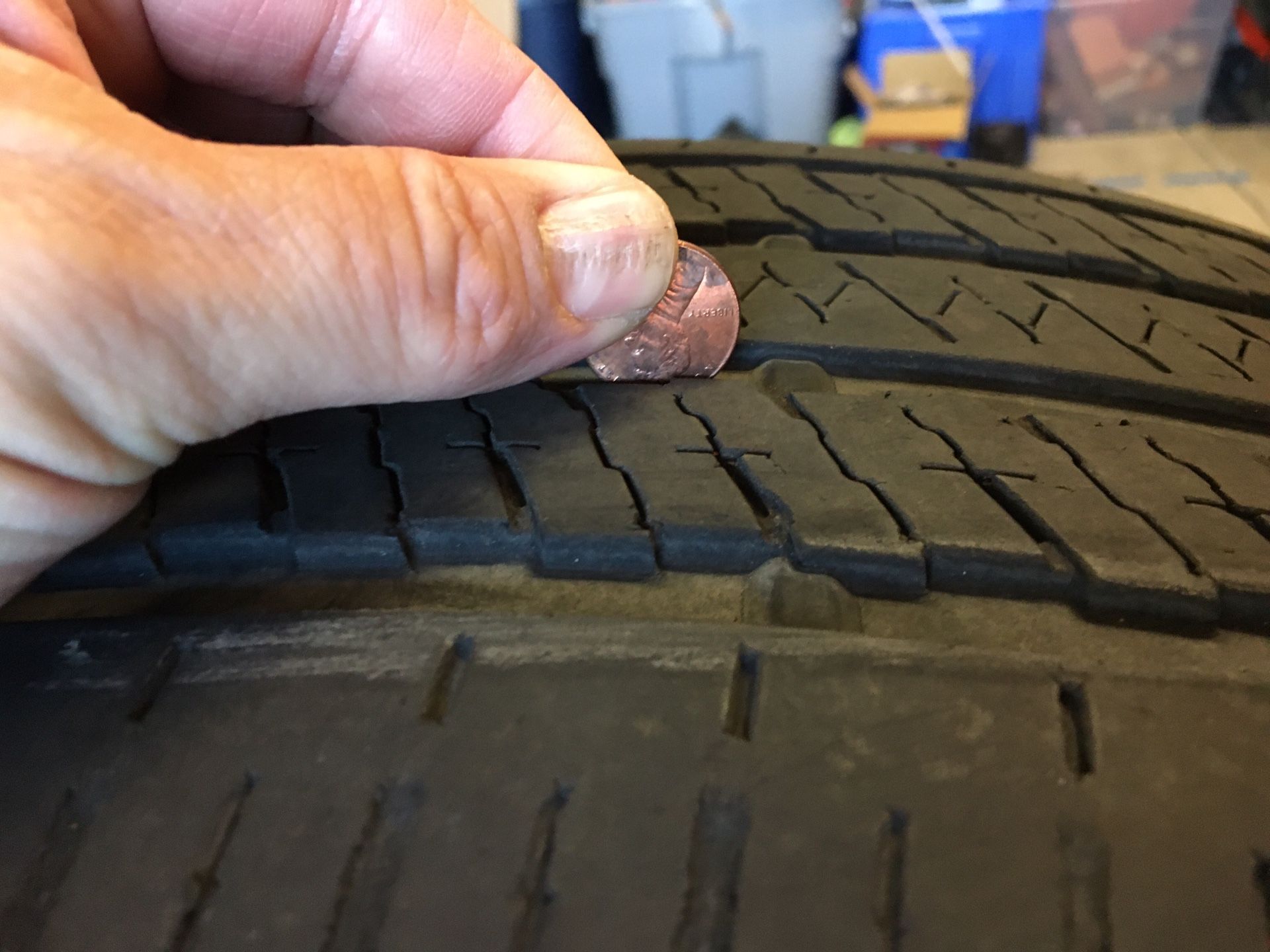 4x 20” Bridgestone Tires (used) Jeep Grand Cherokee 265/50R20 for Sale