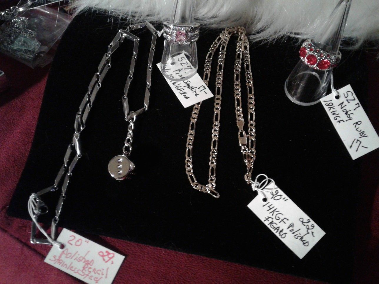 Beautiful items chains & Rings $17-29$