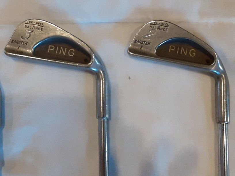 PING KARSTEN Men's Golf Iron  3-2-7-W. Sold Separately 