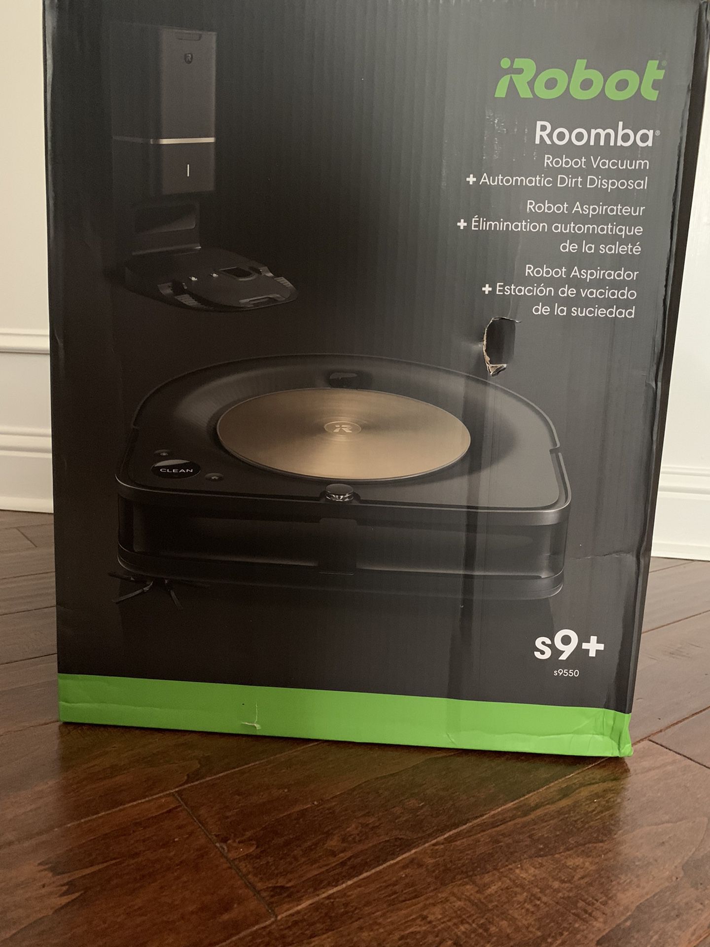 Roomba Automatic dirt Disposal for s9+