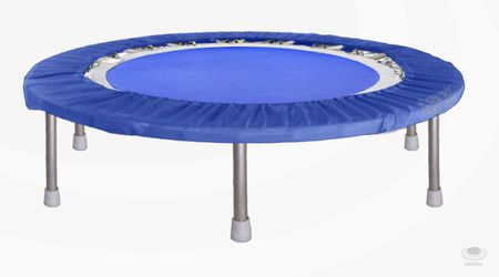 Needak Blue Rebounder folding Soft Bounce w Stabilizing Balance Bar and Cover Thumbnail