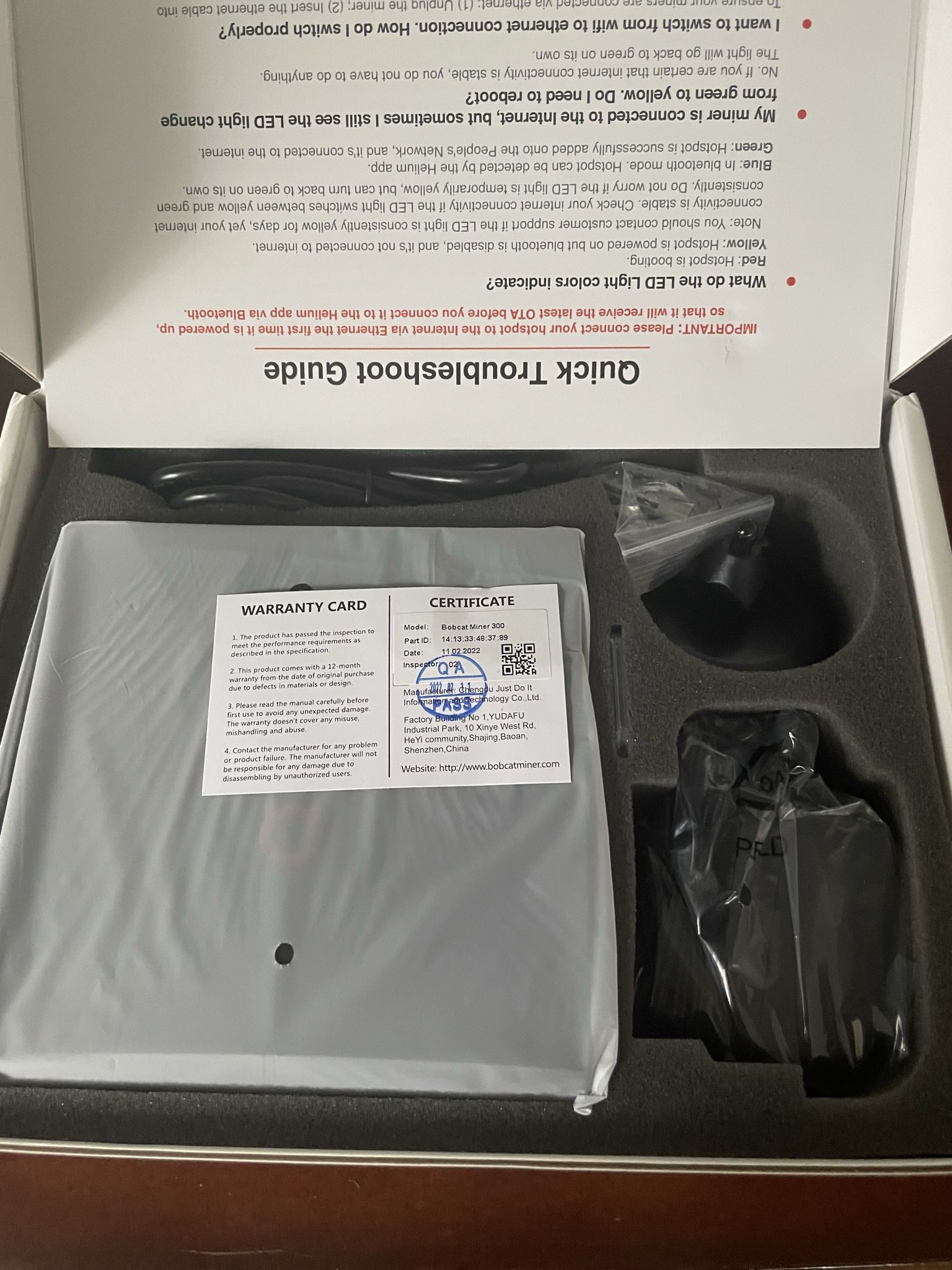Bobcat Helium Crypto Currency Miner New