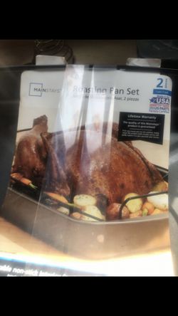 Roasting fan set brand new perfect for oven cooking Thumbnail