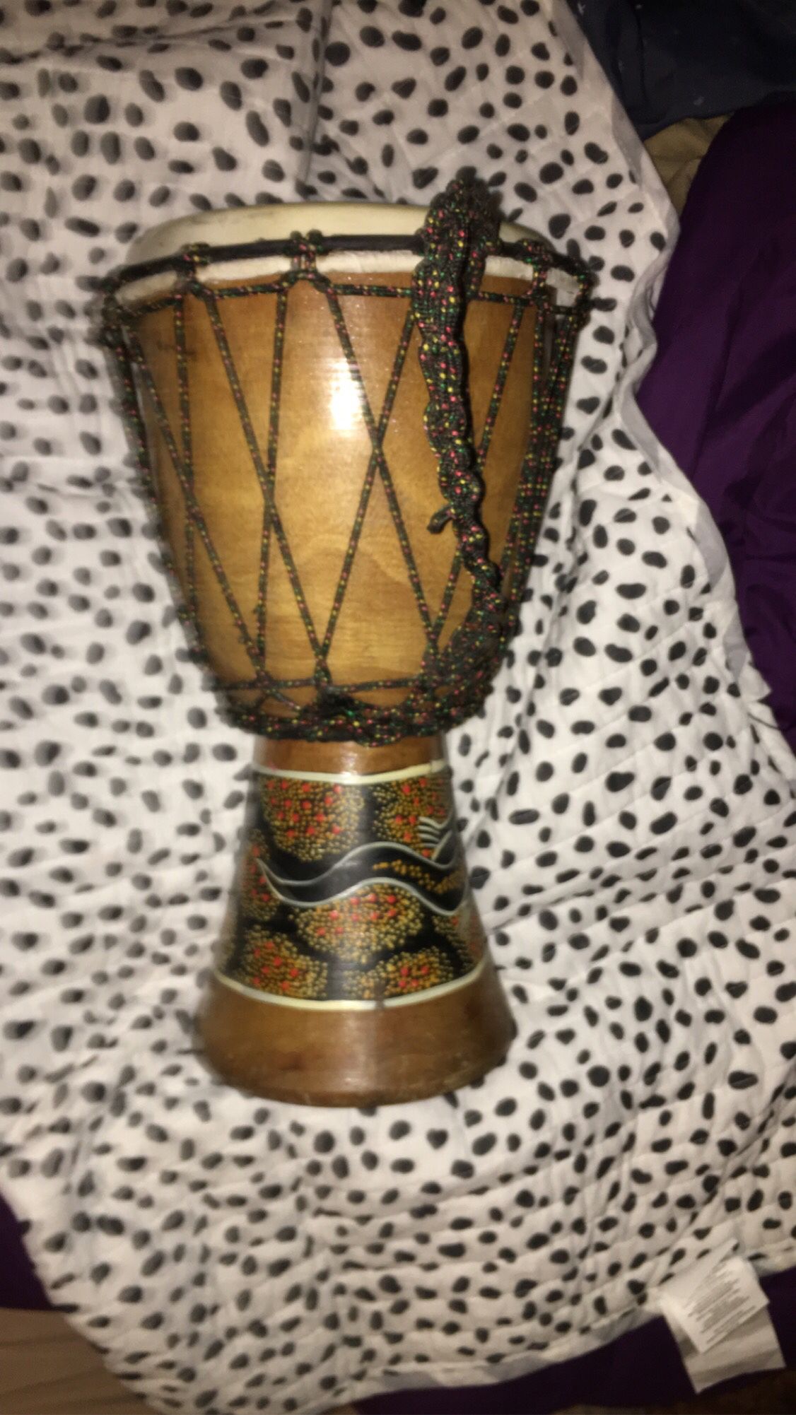 Hand Carved Drum