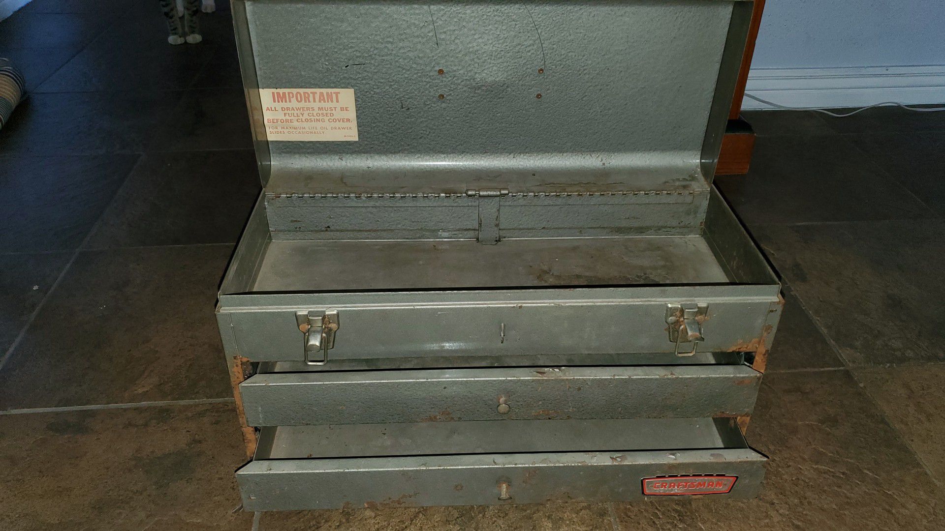 Craftsman Vintage tool box