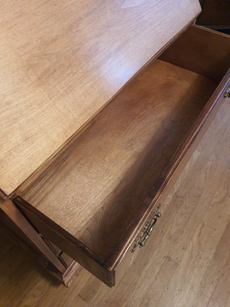 Gorgeous Antique Restored Hutch Secretary Desk China Cabinet by Jasper Cabinet