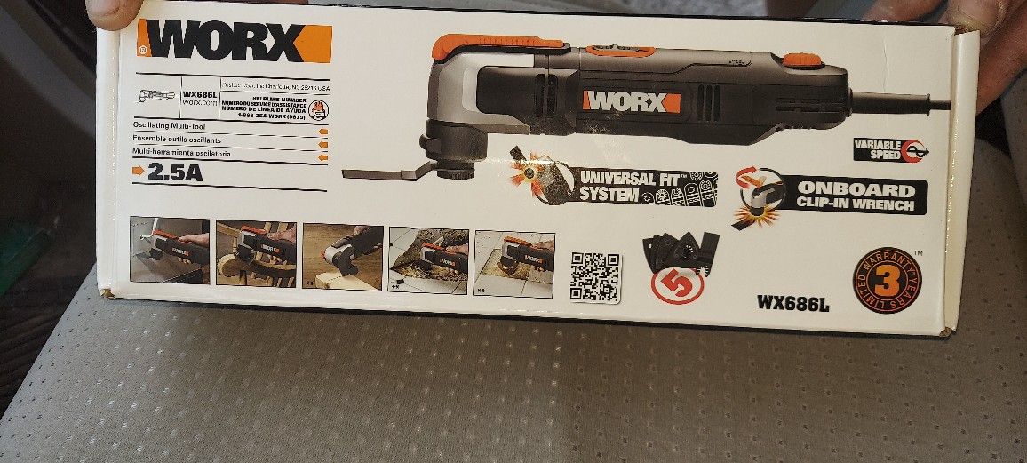 Worx. &. Bosch Multi Tool. Reciprocating Saw