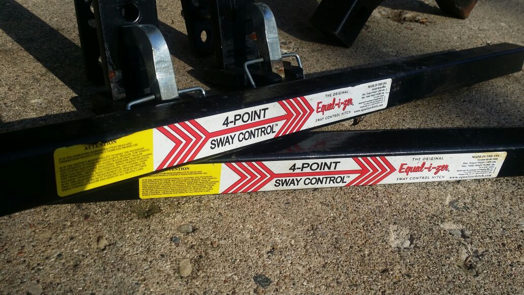 10,000 lb Weight Distributing System for trailer