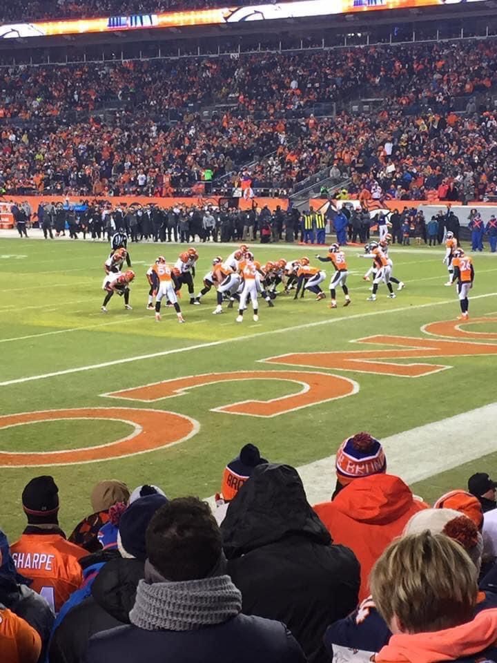 Denver Broncos 9th Row From The Field Tickets