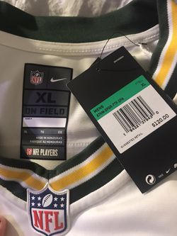 Authentic XL Mens Aaron Rodgers Jersey Thumbnail