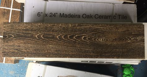 Wood Grain Ceramic Tile 6 X24 For, Madeira Oak Wood Look Ceramic Floor Tile
