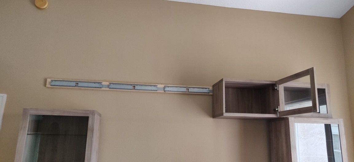 FREE 6 Pcs Detachable Entertain Ctr, Already Took Down Apart, Ready To Go. Pick Up Only. Can Be Sold Separately. FREE. Needs Gonna By Mon 10/18. No TV
